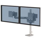 Monitorarm-Tallo-Modular-2FS-Zilver