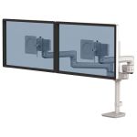 Monitorarm-Tallo-Modular-2FFS-Zilver