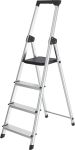 Brasq trapladder SL400, aluminium,zilver