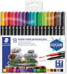 Staedtler permanent marker,dubbelepunt, 