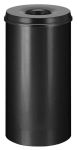 V-part vlamdovende papierbak 50 l,zwart