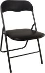 Chaise pliante FC100, noir