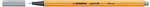 STABILO point 88 fineliner, koud grijs