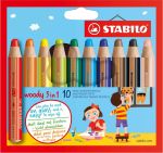 STABILO woody 3in1 kleurpotlood, etui va
