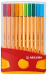 Stabilo fineliner Point 88 Color Parade,