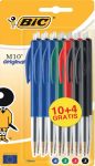 Bic balpen M10 Clic, 0,4 mm, geass.kleur