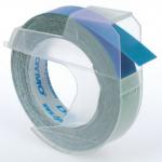Dymo tapes pour lettretag Omega bleu 9mm