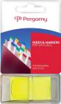 Pergamy index ft 43 x 25 mm, jaune