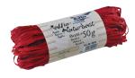 Folia raffia 50GR donker rood