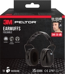 3M Peltor casque anti-bruit avec serre-tête pliable, isolation phonique jusqu'à 30 dB