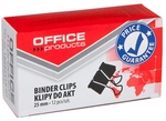 OFFICE products foldbackclip, zwart, 25 
