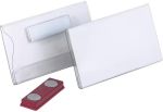 Badge met magneet, 60 x 90 mm, doosvan 2