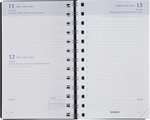 Brepols agenda Breform Polyprop 6 langues, bleu, 2027