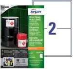 Avery ultra resistente etiketten 200x144