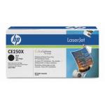 HP toner 504X CE250X, noir, 10.500pag