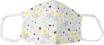 Wasbaar mondmasker, stars motief, maat: 