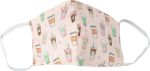 Wasbaar mondmasker, party time motief, m