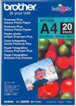 BROTHER fotopapier glossy, ft A4, 260 g,