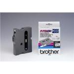Brother P-touch 12 mm. - noir-transp.