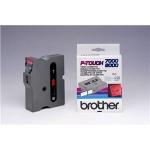 Brother P-touch 24 mm. - rouge/noir