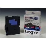 Brother P-Touch 12 mm. - bleu/noir