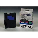 Brother P-Touch 12 mm. - vert/noir