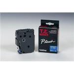 Brother P-touch 24 mm. - blauw/blanc