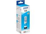 Epson inktfles 106 EcoTank cyan - C13T00R240