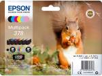 Epson cartouche d'encres 378 multipack 6 kleuren - capacité 27,4ml - C13T37884010