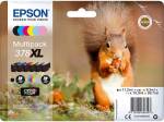 Epson cartouche d'encres 378XL multipack 6 kleuren - capacité 59,7ml - C13T37984010