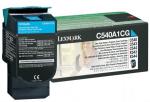 Lexmark toner 0C540A1CG, cyan, 1.500 pag