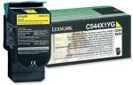 Lexmark toner 0C544X1YG geel 4.000 pagina's