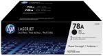 HP toner CE278AD 78A, zwart, 2x 2.100 pa