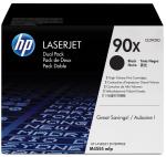 HP toner 90X CE390XD zwart duopack 2 x 24.000 pagina's