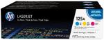 Hp 125A tonercartridge cyaan, magenta en