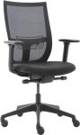 Euroseats chaise de bureau Curve, noir