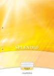 Aurora Splendid bloc de cours, ft A4, 70
