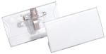 Durable badge met combiklem ft 40 x75 mm