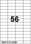  etiketten 52,5 x 21,2mm 