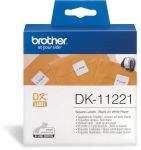 Brother étiquettes pour QL, ft 23 x23 mm