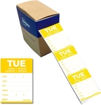 Avery etiketten voedselcodering, dinsdag