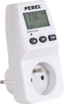 Perel energiemeter, 230 V, 16 A, wit, vo