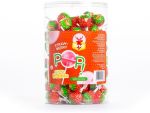 Hirsch Super Bubble Lolly Strawberry, 10