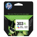 HP 303XL cartouche d'ence 3-couleurs capacité haute 600 pages T6N03AE