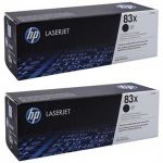 Toner HP CF283XD zwart duopack 2 x 2200 pagina's