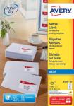 100 flls Avery étiquettes jet d'encre 21
