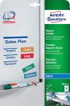 Avery magnetische etiket ft 78 x 28mm, d