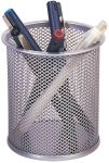 Q-CONNECT pot à crayons, métal mesh, arg