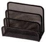 Q-Connect briefhouder 3 delig metaal zwa