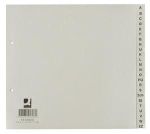 Q-Connect tabbladen set A-Z 1/2 uitpp A4
